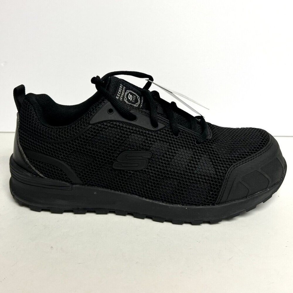 Skechers Womens Bulkin Ayak Sneaker Black Size 10 M